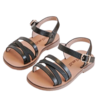 Kindersandalen paris black zwart meisjes