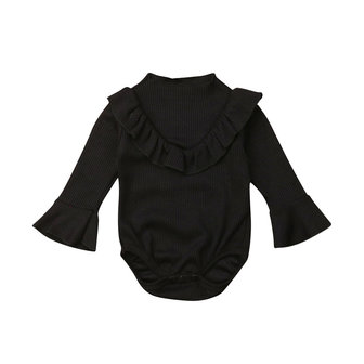 Baby Romper Flare Black