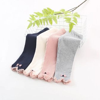 Baby Legging Knitted Pink