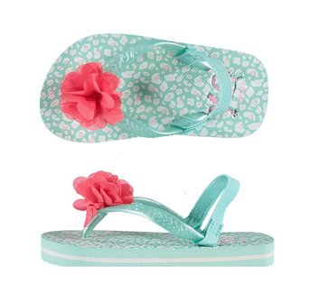 XQ Peuter Slippers Pink Flower 