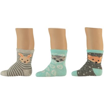 Babysokken Set van 3 Blue