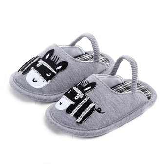 Baby Slipper Slofjes Zebra