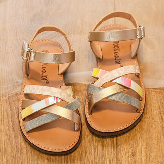 Rock and Joy Peuter sandalen Gaia Gold