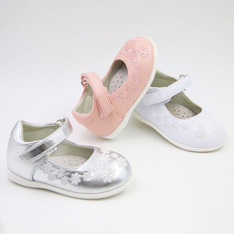 Baby Ballerina Fleur Zilver