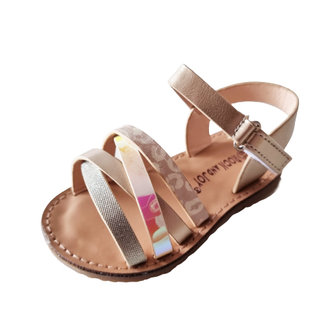 Kinder Sandalen Rock and joy goud