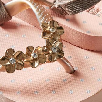 XQ Kinder Slippers Gold voor meisjes