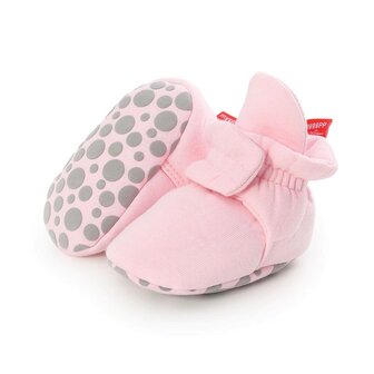 Baby Sloffen Katoen Roze 