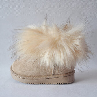 Rock and Joy Mini Snowboots Fur Sand