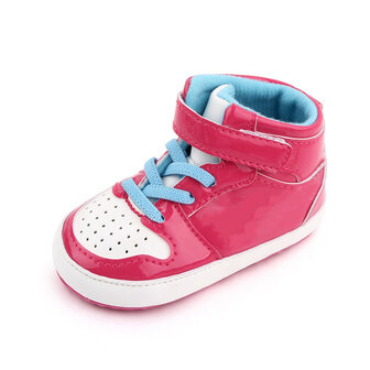 Hoge baby sneakers CandyCane