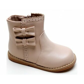 thee hand leg uit Doremi Laarzen Beige Maat 23&24