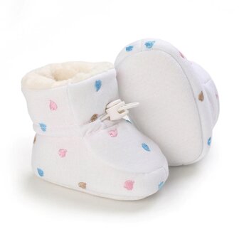 Baby Sloffen Snowboots Hearts