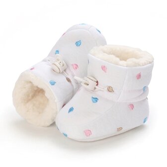 Baby Sloffen Snowboots Hearts