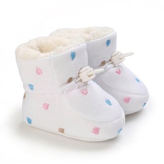 Baby Sloffen Snowboots Hearts