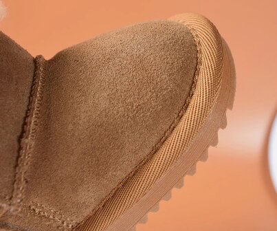 Baby Suede Leren Snowboots 