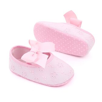 Baby Ballerina Broderie Roze
