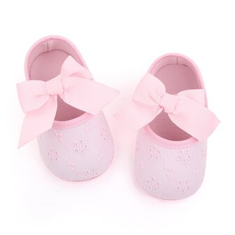Baby Ballerina Broderie Roze