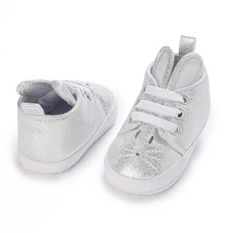Baby Sneaker Bunny Silver 