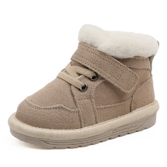 Winterlaarsjes Suede Beige 