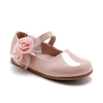 Kinder Ballerina Schoenen Pink Rose  feestschoenen