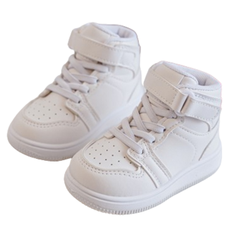 Hoge Kinder Sneakers White