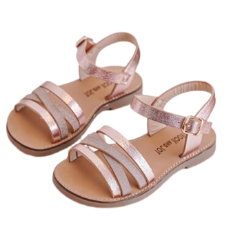 Kindersandalen roze pink meisjes paris