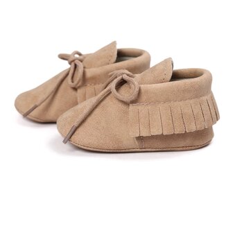 Baby Mocassin Fringe Paris Sand 