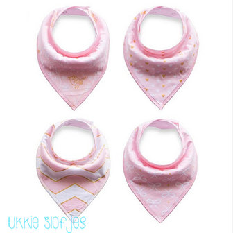 Baby Slabbetjes Pink