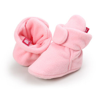 Babysloffen Fleece Roze