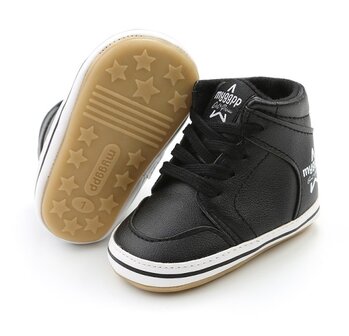 Baby sneaker zwart