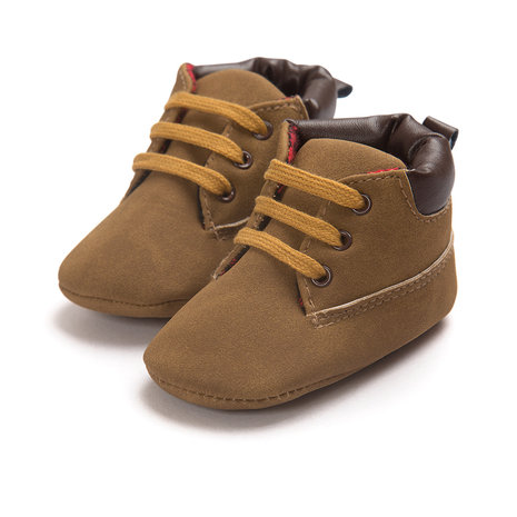 Babyschoenen Timber Donker Bruin