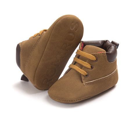 Babyschoenen Timber Donker Bruin