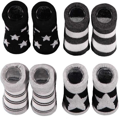 4-Pack Newborn Sokken Set 3