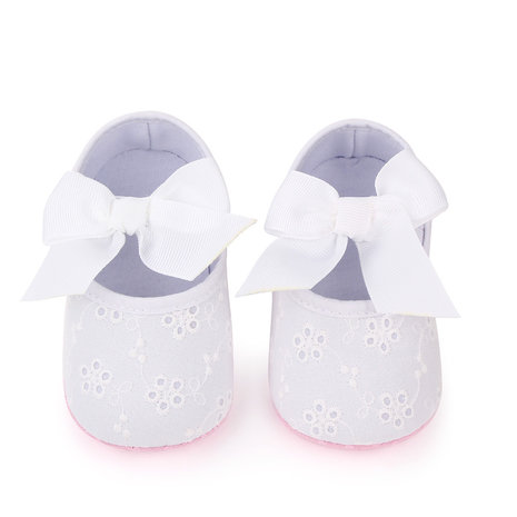 Baby Ballerina Broderie Wit