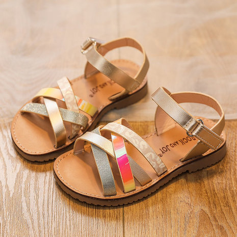 Rock and Joy Peuter sandalen Gaia Gold