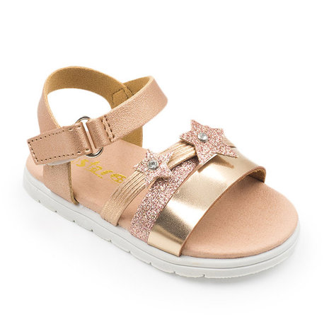 Baby Peuter sandalen Stars Copper