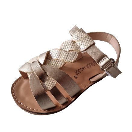 Kinder sandalen goud