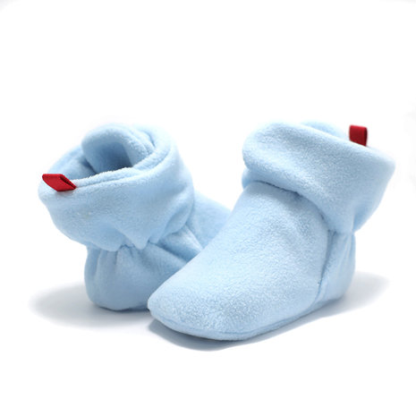 Baby Sloffen Fleece Blue 