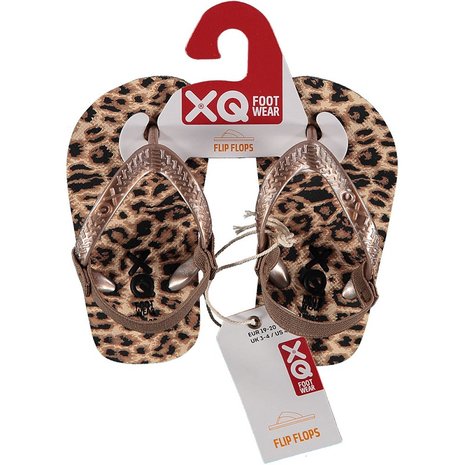 XQ Peuter Slippers Panter 