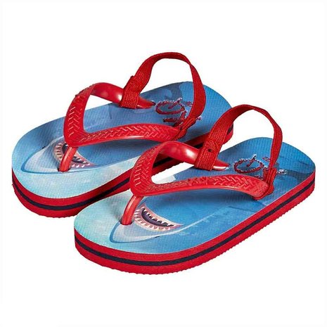 XQ Kinder jongens Slippers Shark