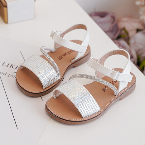 Kindersandalen meisjes wit
