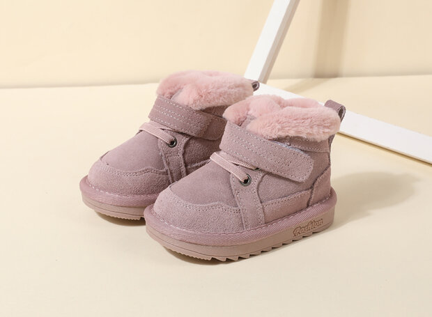 Winterlaarsjes Suede Pink