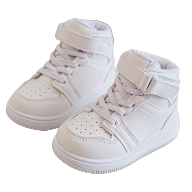 Hoge Kinder Sneakers White