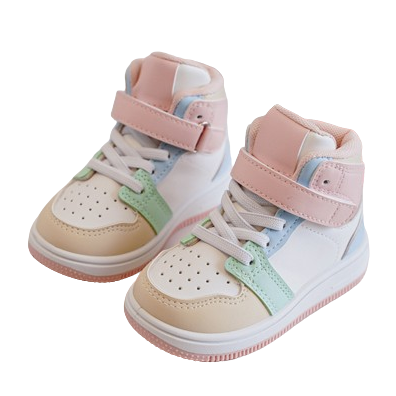 Hoge Kinder Sneakers Pastel