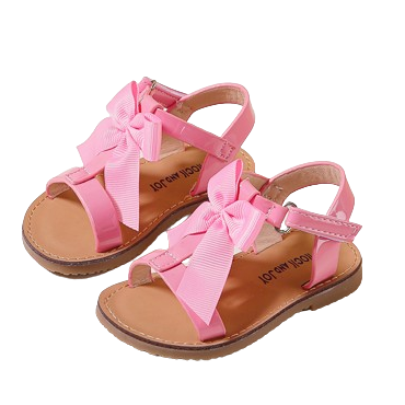 Kindersandalen Ribbon Pink