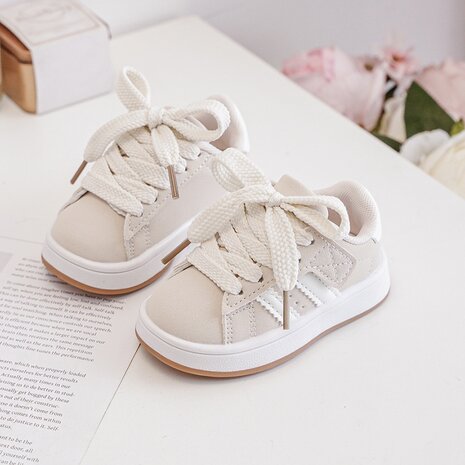 Kinder Sneakers Campus Beige Maat 21-24