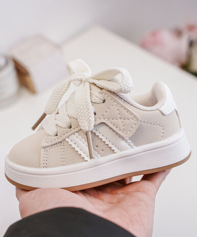 Kinder Sneakers Campus Beige Maat 21-24