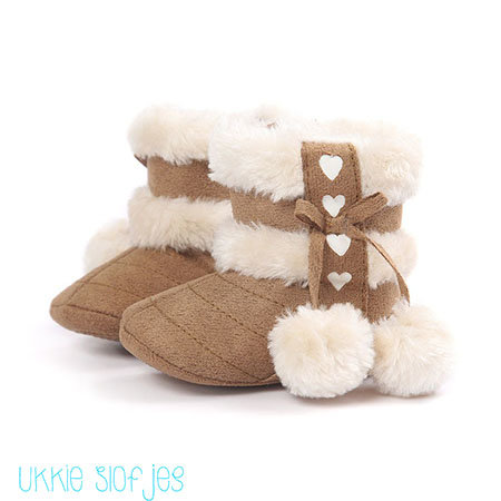 Baby Laarzen Love Bruin Winter meisjes