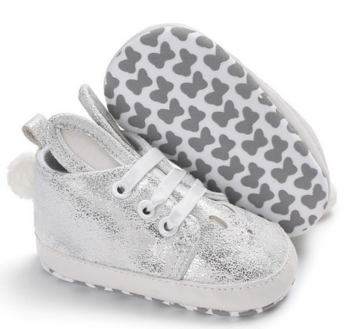Baby Gympen Bunny Silver