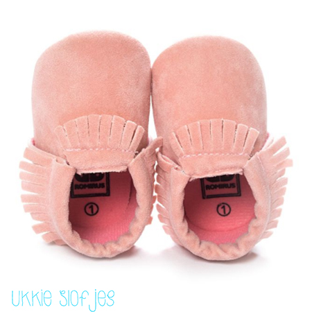 Babyschoenen Mocassins Roze