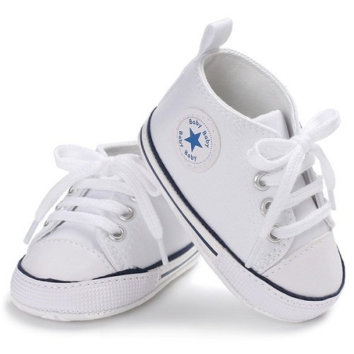 Baby Gympen Chuck White Maat 18,20 Baby Gympen Chuck White Maat 18,20